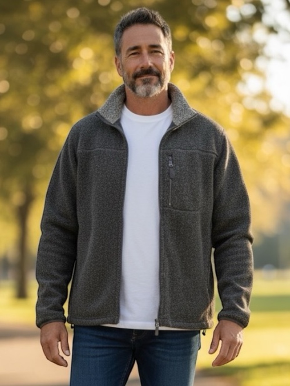 🔥 NWT Cabela’s Berber Fleece Jacket | Men’s XL | Rugged Outdoor Classic - Picture 3 of 15